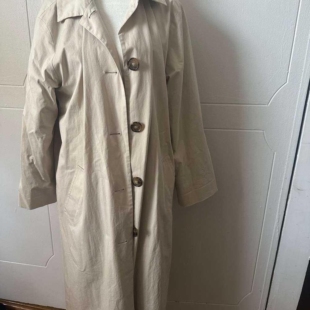 Elementy Beige Women's Trench Coat